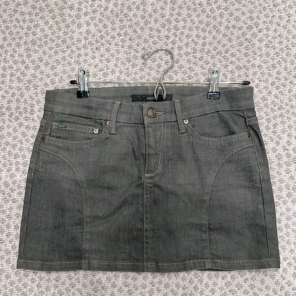 Joes jeans denim mini skirt